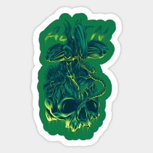 The Allien Sticker